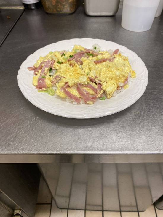 10. 餐肉/火腿/腸仔蛋飯 / Luncheon Meat, Ham or Sausage & Egg Rice
